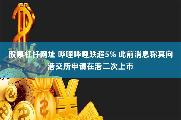 股票杠杆网址 哔哩哔哩跌超5% 此前消息称其向港交所申请在港二次上市