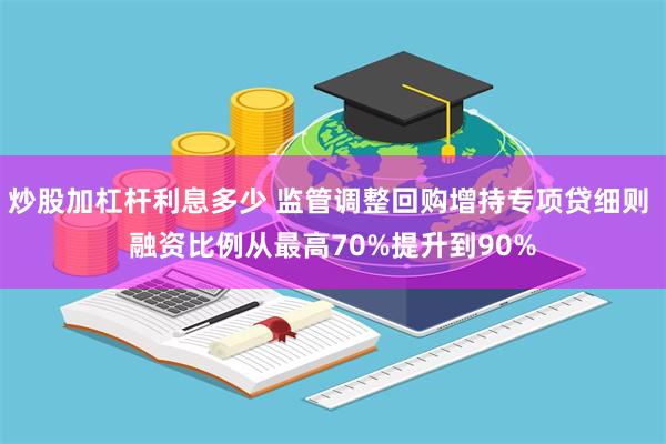 炒股加杠杆利息多少 监管调整回购增持专项贷细则 融资比例从最高70%提升到90%